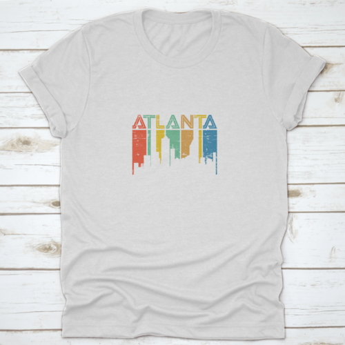 Atlanta City Georgia T Shirts Design Vector Template Background Trendy