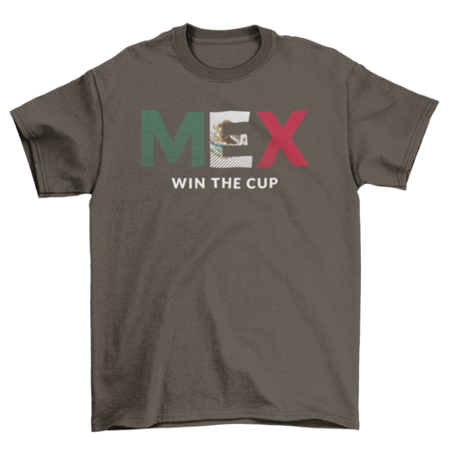 Mexico World Football Cup Quote " MEX Win the cup" Sports Holidays &