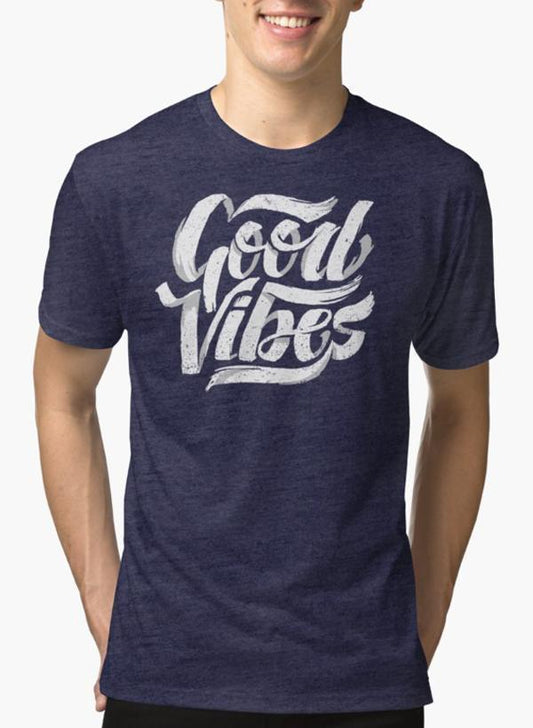 Good Vibes - Feel Good T-Shirt Purple T-shirt