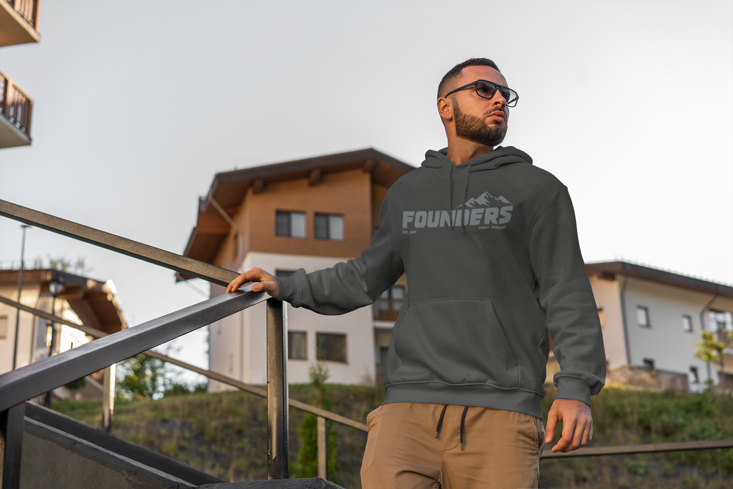 Men's Hoodie Founders Mountain